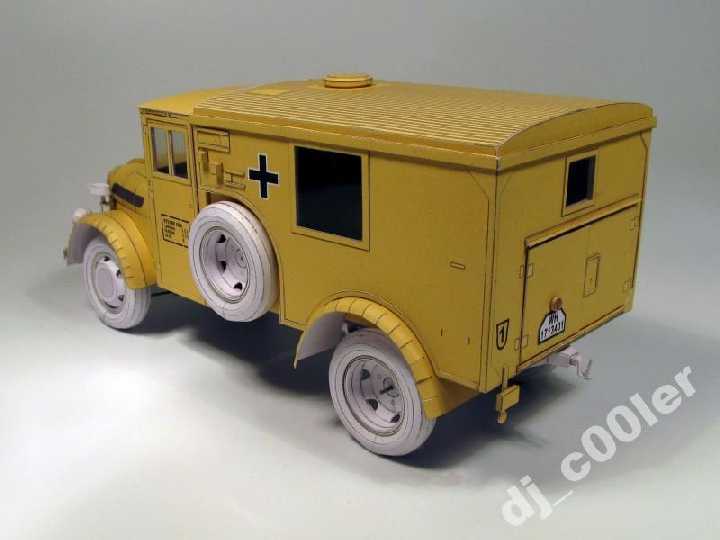 Steyr 1500/A1 Funkkraftwagen  (Modelik) [1:25] - фото фото фото 3
