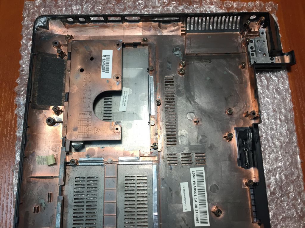 ASUS UL50V низ корпуса (дно) - фото фото фото 4