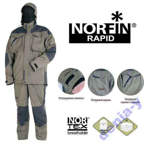 Костюм всесезонный NORFIN RAPID 5000mm - АКЦИЯ! - фото фото фото 0