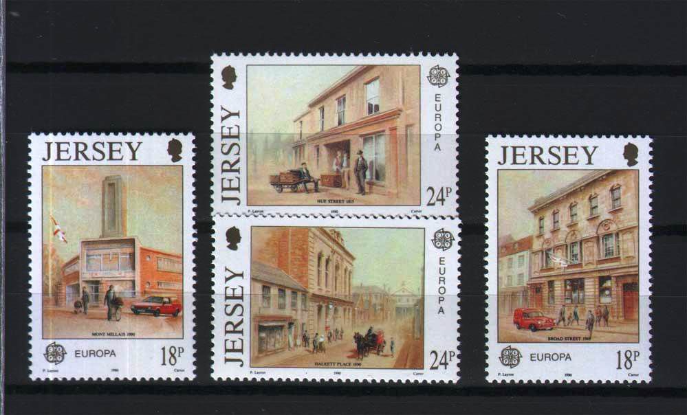ZM  GB Jersey / Джерси  1990 г MNH - фото фото фото 0