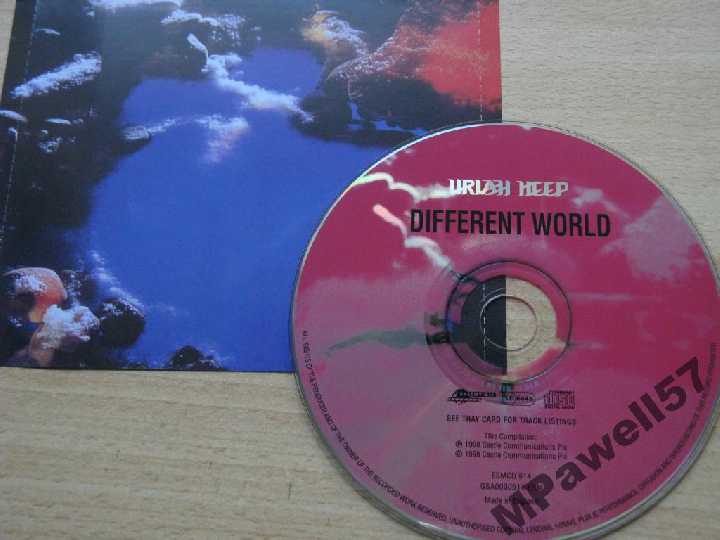 CD Uriah Heep. Different World. 1991/1998. - фото фото фото 2