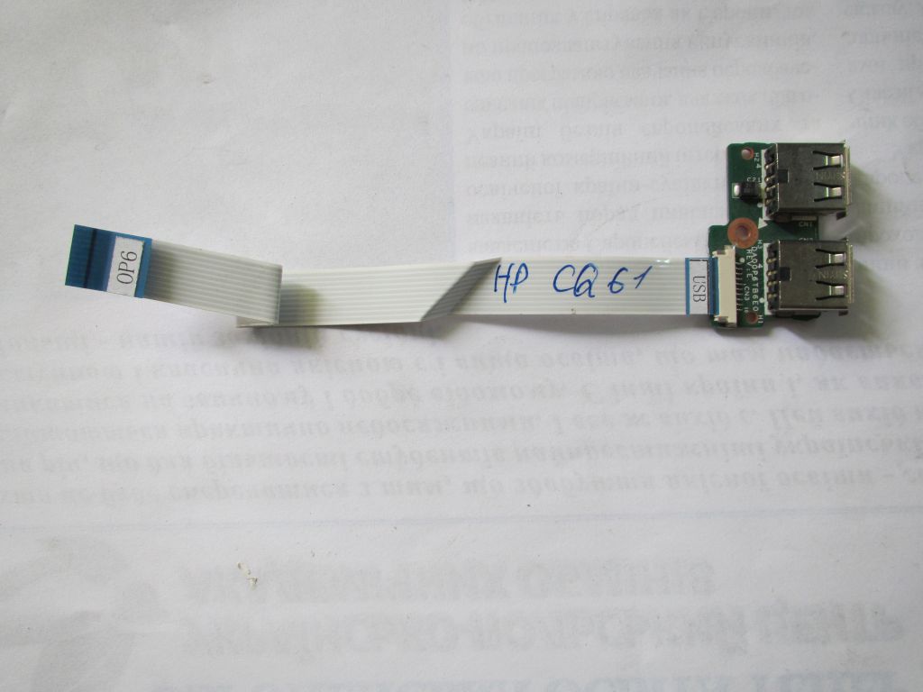 Плата USB ноутбука HP Compaq CQ61      (DA00P6TB6E0) - фото фото фото 0