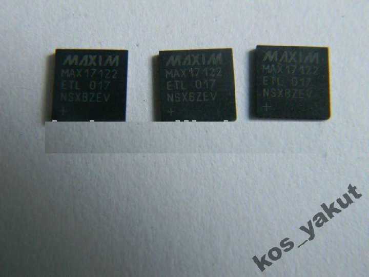 Шим, Maxim MAX17122ETL pwmIC, QFN40 - фото фото фото 0