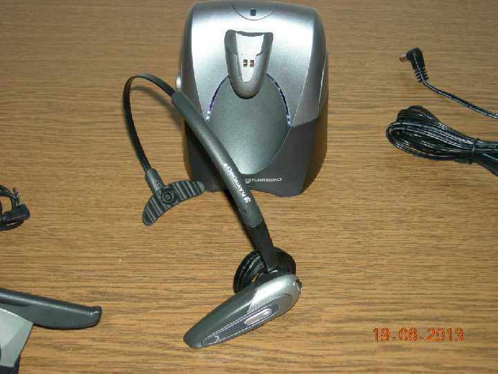 БЕСПРОВОДНАЯ ГАРНИТУРА DECT Plantronics CS60 +HL10 - фото фото фото 1