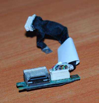 Плата HDMI ноутбук ASUS K51AC - фото фото фото 1