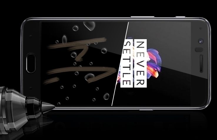QKAS OnePlus 5 защитное стекло 9Н 2.5D - фото фото фото 7
