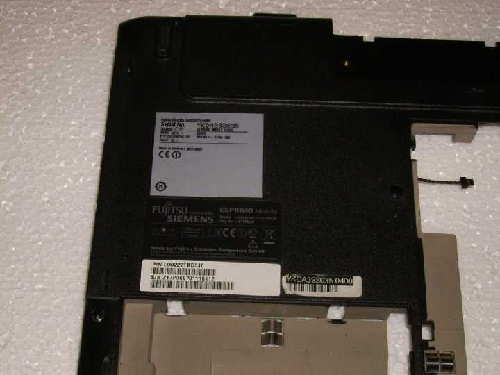 Корпус низ  (корито) Fujitsu Esprimo V5535 - фото фото фото 2