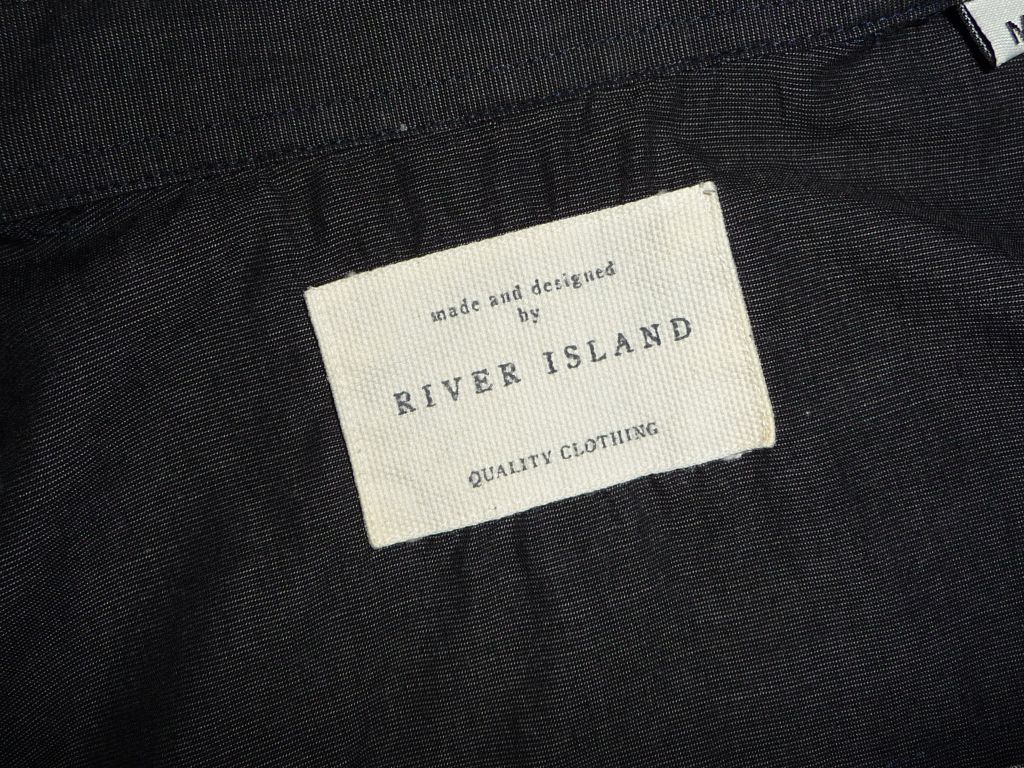 Рубашка "RIVER ISLAND".р-M.Оригинал.100%cotton. - фото фото фото 1
