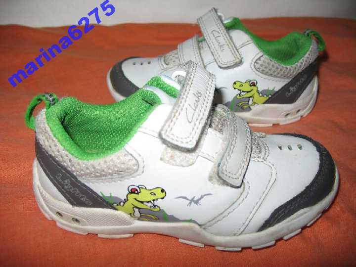 Кроссовки 100%нат кожа~**Clarks FIRST SHOES**~14см - фото фото фото 0