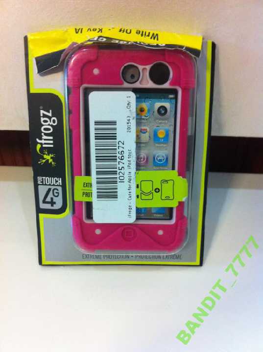 Чехол iPod Touch 4G Bullfrog iFrogz IT4BF-PINK - фото фото фото 1