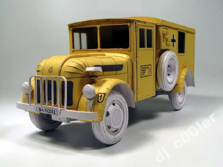 Steyr 1500/A1 Funkkraftwagen  (Modelik) [1:25] - фото фото фото 2
