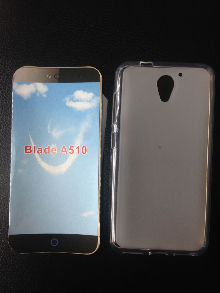 Силиконовый чехол для ZTE Blade A510 white - фото фото фото 0