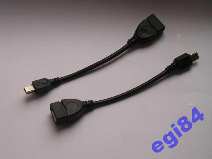 Кабель OTG - разъем miniUSB и microUSB - 2 вида ! - фото фото фото 0