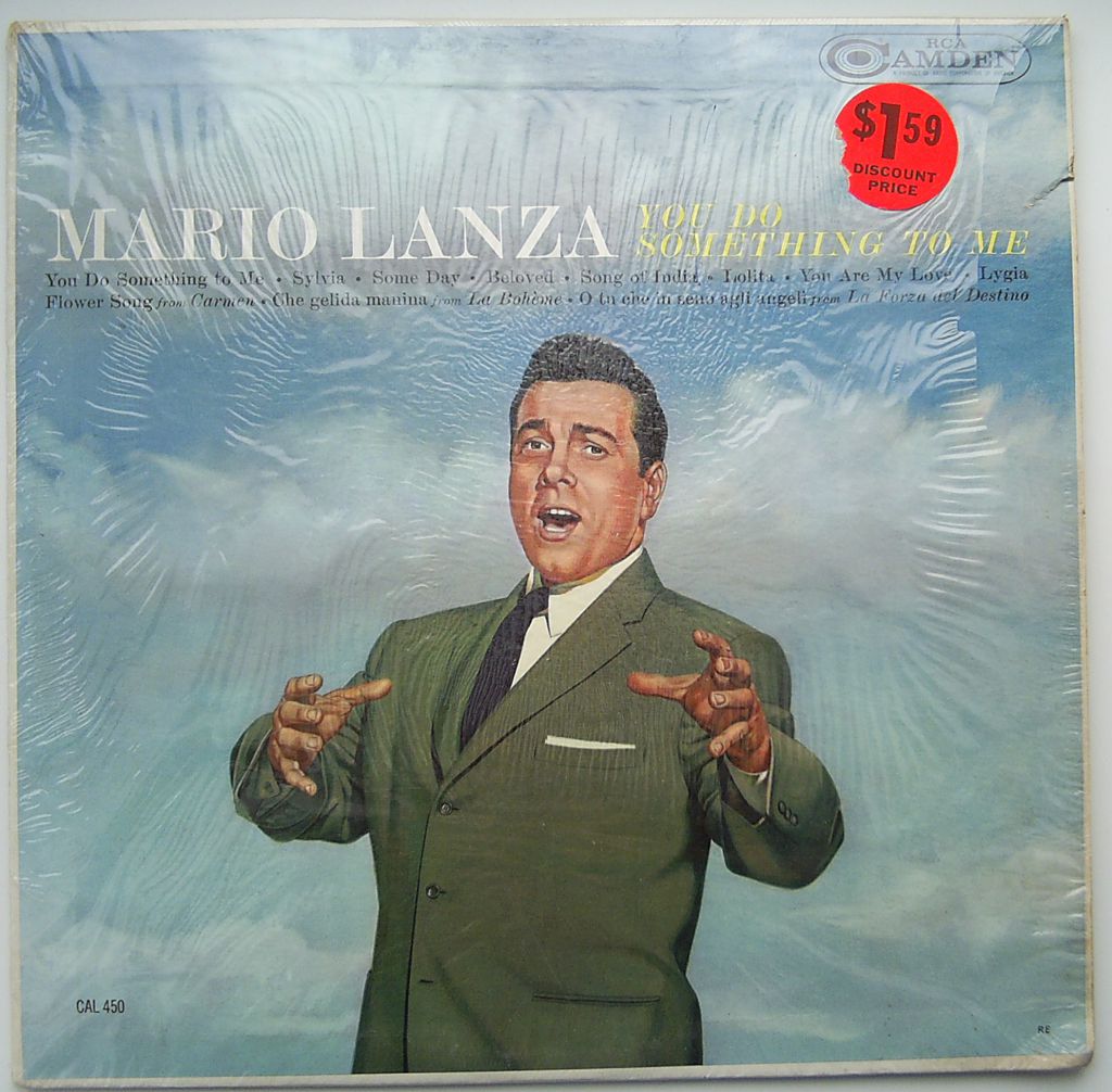 MARIO LANZA  You Do Something To Me  LP VG-/VG++ - фото фото фото 0