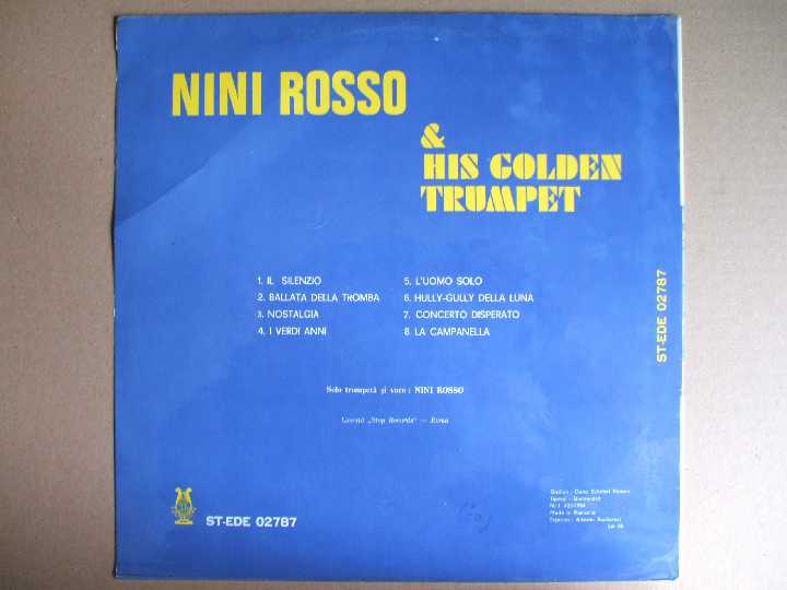 Nini Rosso &amp;amp; His Golden Trumpet NM-/NM- - фото фото фото 1