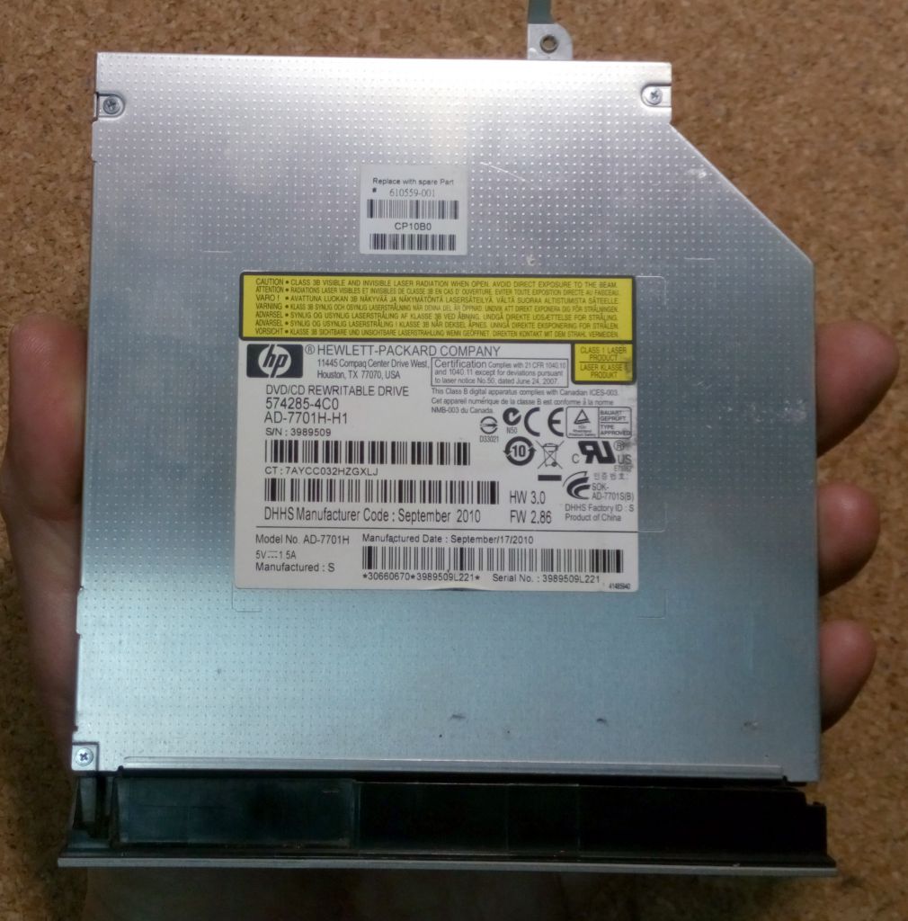 HP G62 DVD  AD-7701H-H1 - фото фото фото 1