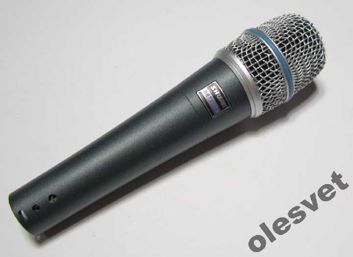 МИКРОФОН SHURE Beta 57A шнур 4,4 м. А - класс - фото фото фото 0