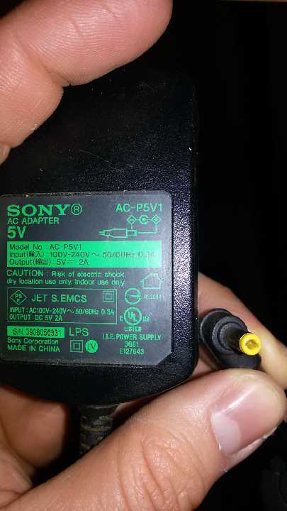 Sony adapter 5V 2A - фото фото фото 0