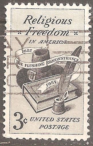 США 1957 Sc.1099 гаш. - фото фото фото 0