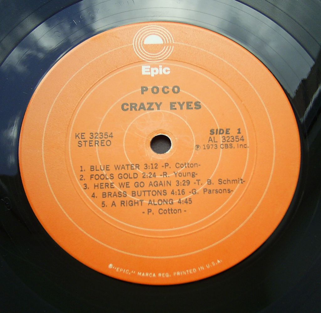 POCO Crazy Eyes LP VG - фото фото фото 2