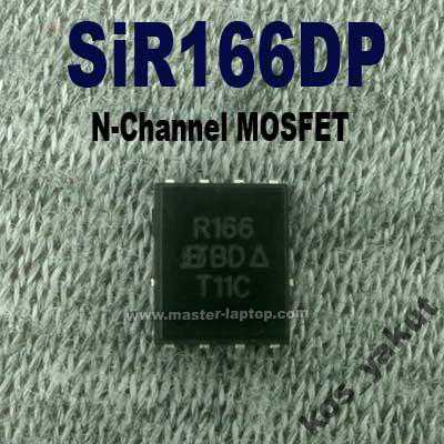 Mosfet, N-Channel SiR166DP (R166)QFN - фото фото фото 0