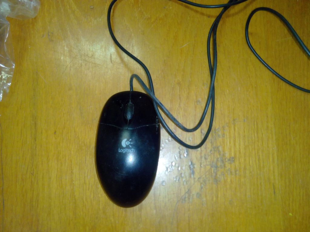 Оптическая мышь Logitech/HP PS/2 - фото фото фото 2