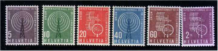 ZM Швейцария 1958 г MNH - - фото фото фото 0