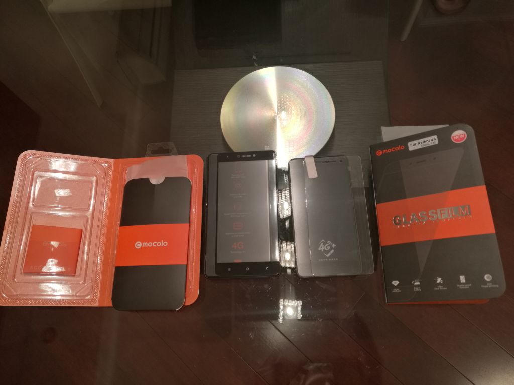 Защитные стекла Mocolo для Xiaomi Redmi Note 4x   (black) - фото фото фото 1