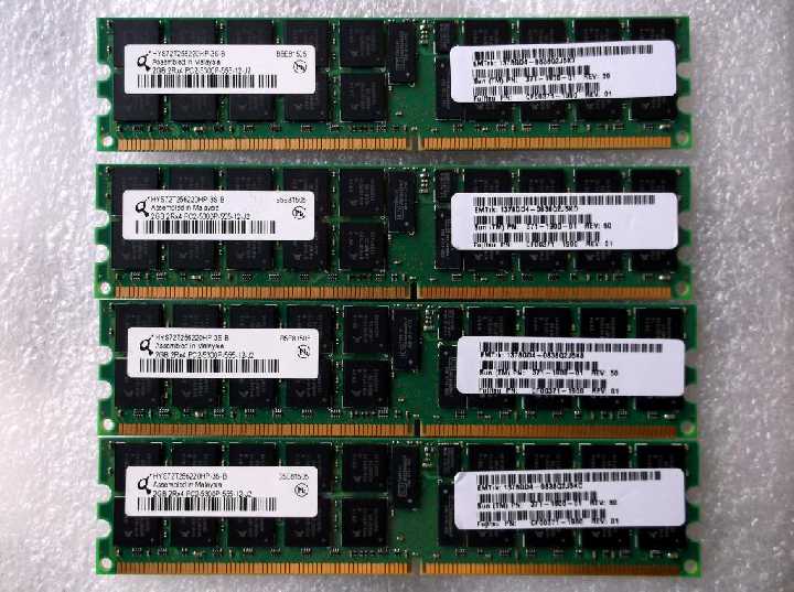 DDR2 2Gb PC2-5300/667MHz Registered ECC Qimonda - фото фото фото 1
