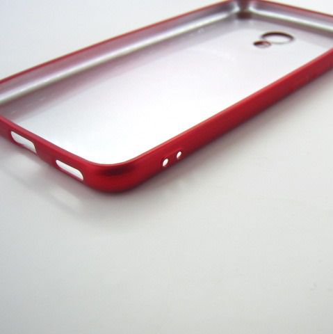 ЧЕХОЛ НАКЛАДКА ШНУРОК Meizu M5 Soft Touch red - фото фото фото 1
