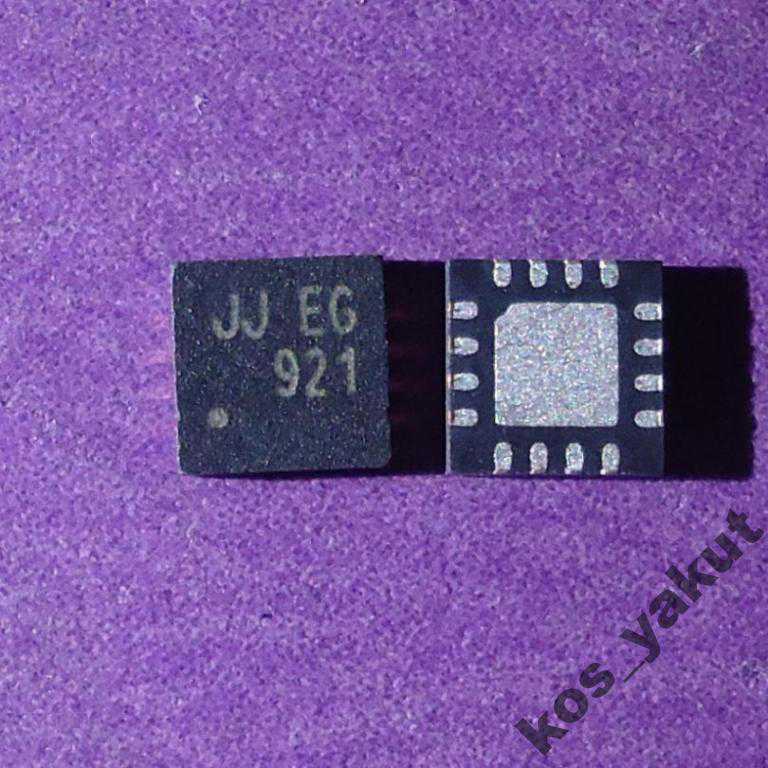 Шим, Richtek RT8202MGQW (JJ) pwmIC, QFN16 - фото фото фото 0