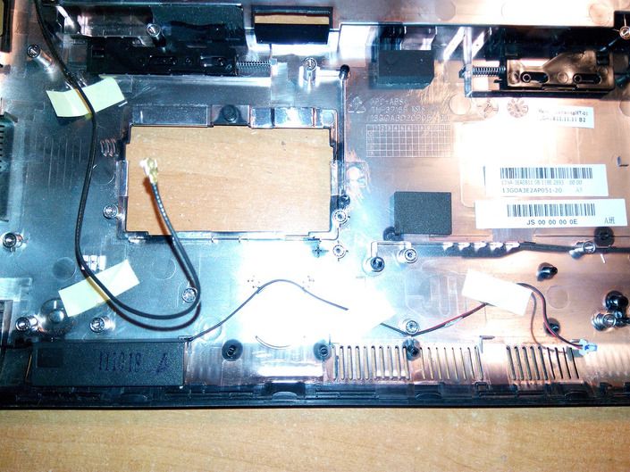 Корпус, Нижняя часть Дно,  Asus Eee PC R011PX - фото фото фото 1