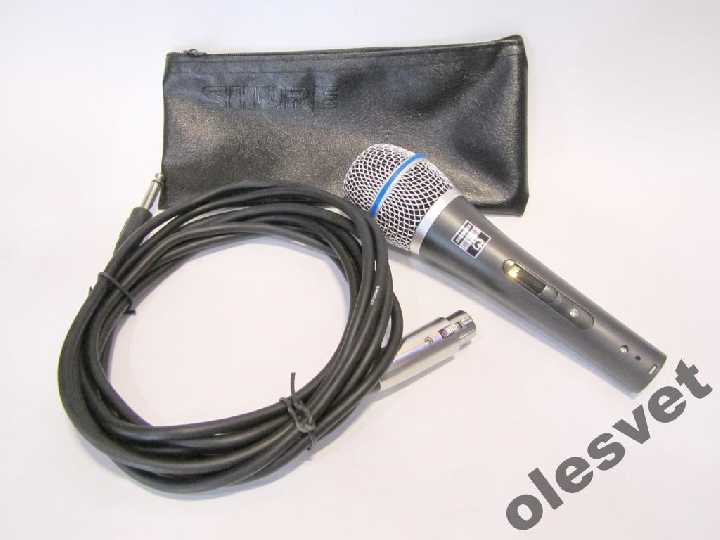 МИКРОФОН SHURE Beta 87 C шнур 3,8 м. - фото фото фото 2