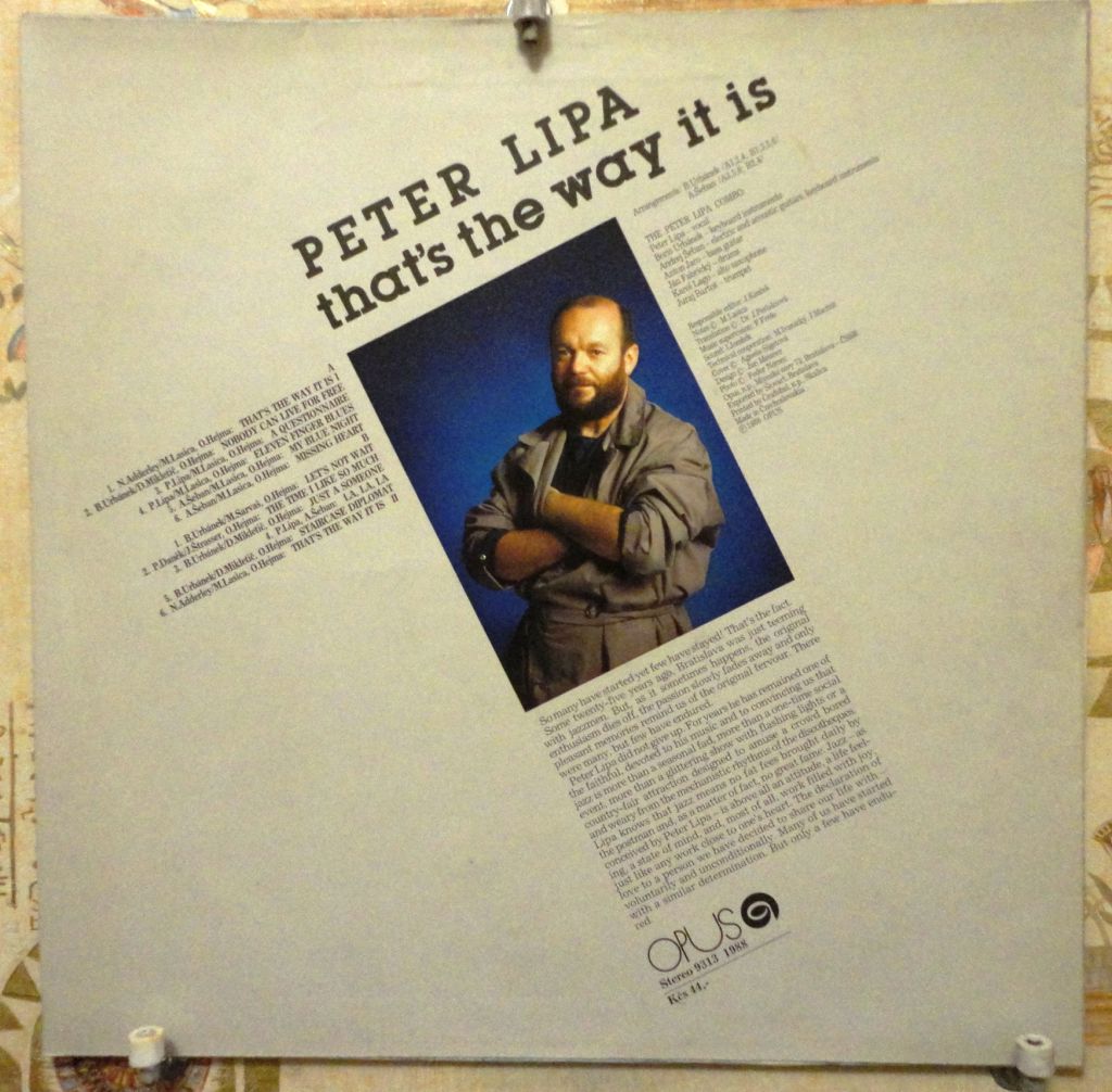 Peter Lipa - That's The Way It Is   NM/Mint - фото фото фото 1