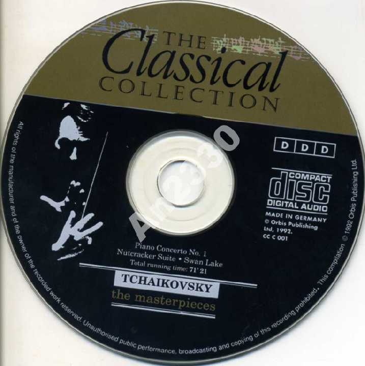 CD компакт диск Classic collection Tchaikovsky - фото фото фото 1