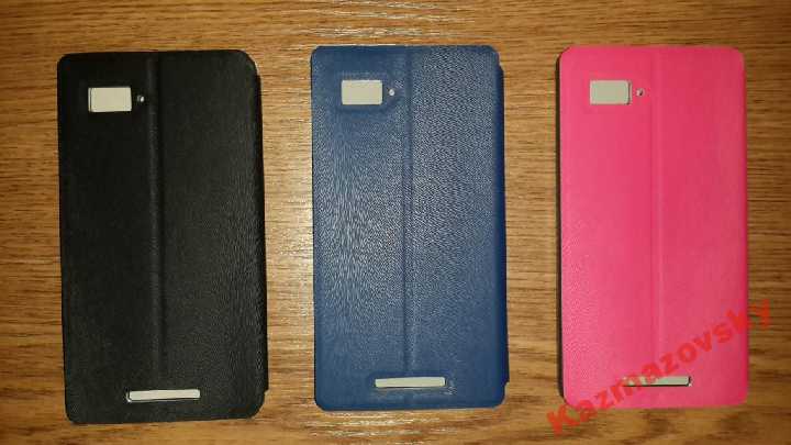 Чехол-флип для Lenovo K910 + пленка + стилус - фото фото фото 1