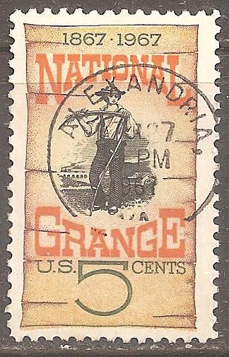 США 1967 Sc.1323 гаш. - фото фото фото 0