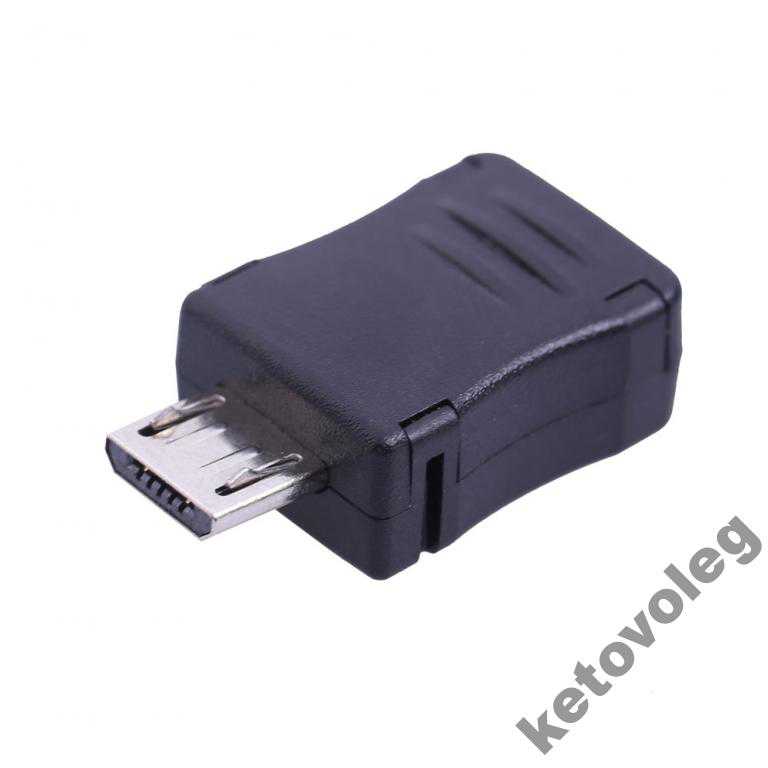 Разъем micro USB 5 pin тип T 2-шт - фото фото фото 1