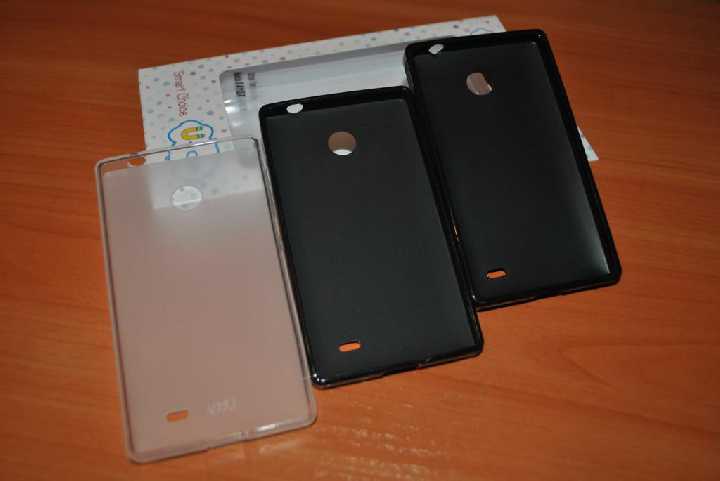 Силиконовый чехол бампер Nokia X / A110 2 цвета - фото фото фото 3