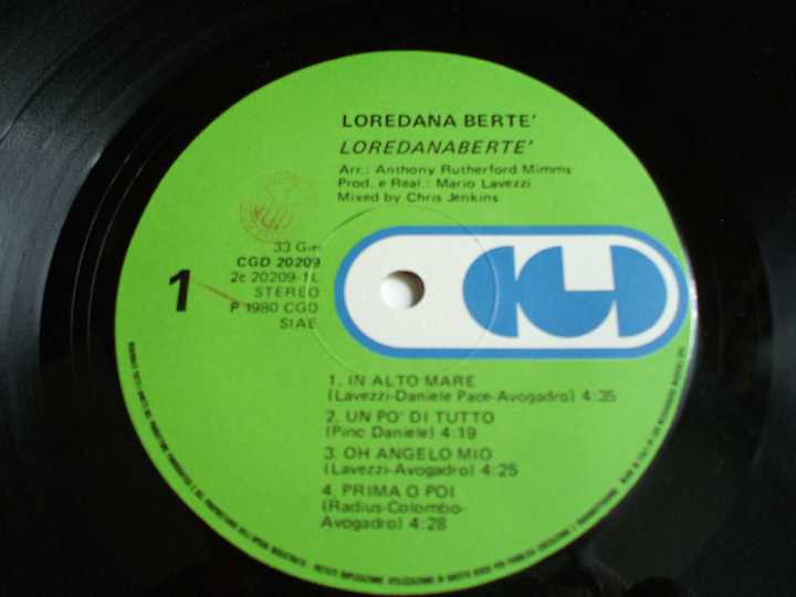 Loredana Berte 1980 NM-/NM- - фото фото фото 3