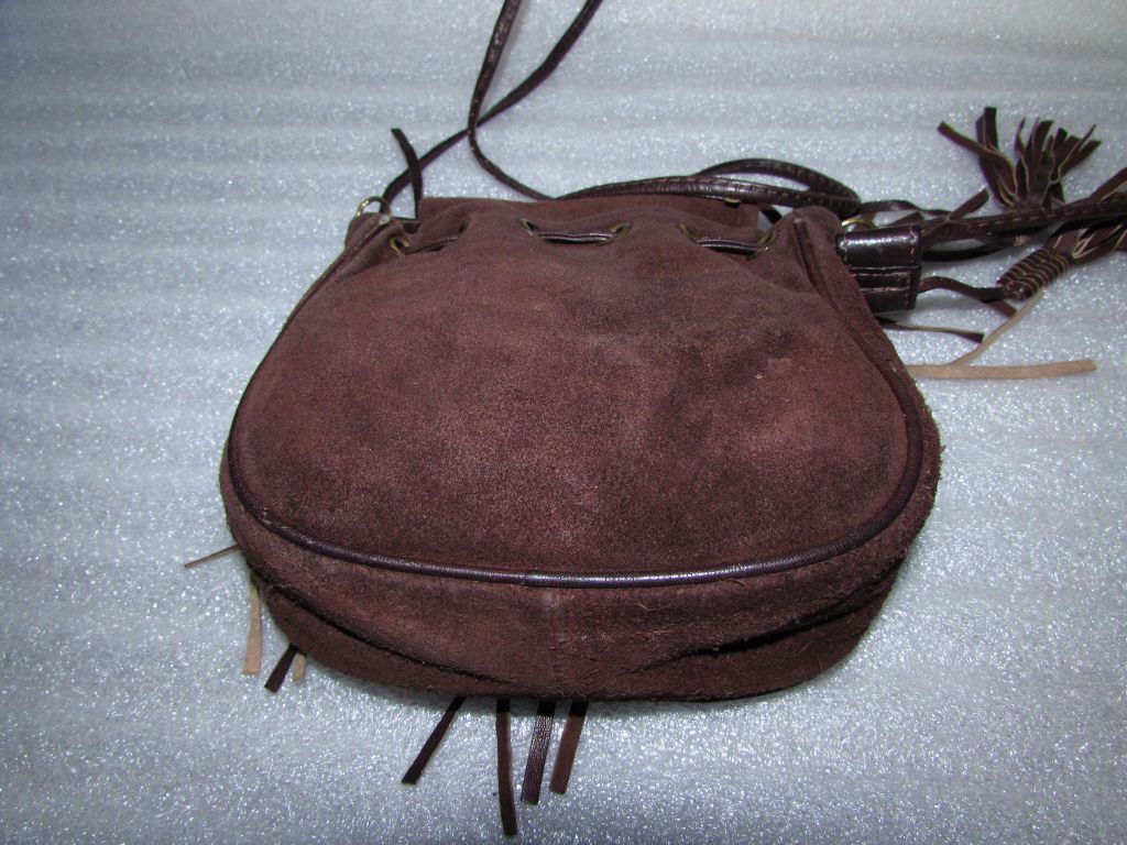 КРАСИВАЯ МОДНАЯ ЗАМШЕВАЯ СУМКА crossbody ~TOPSHOP~ ИНДИЯ - фото фото фото 5