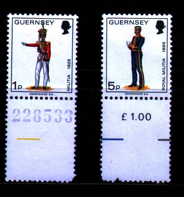 ZM - UK  Гернси 1974 г MNH - униформа - фото фото фото 0