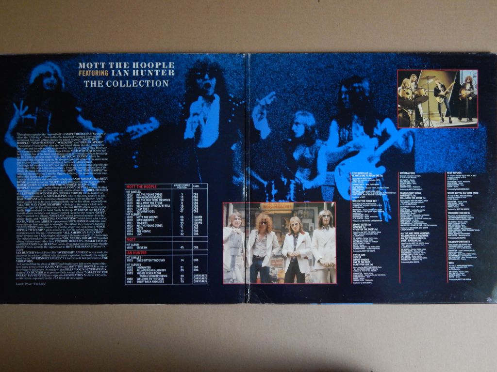 Mott The Hoople Featuring Ian Hunter ‎– The Collection EX+/NM-/NM- - фото фото фото 2