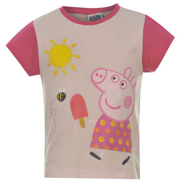 Футболки для девочек Peppa Англия в ассортименте - фото фото фото 3