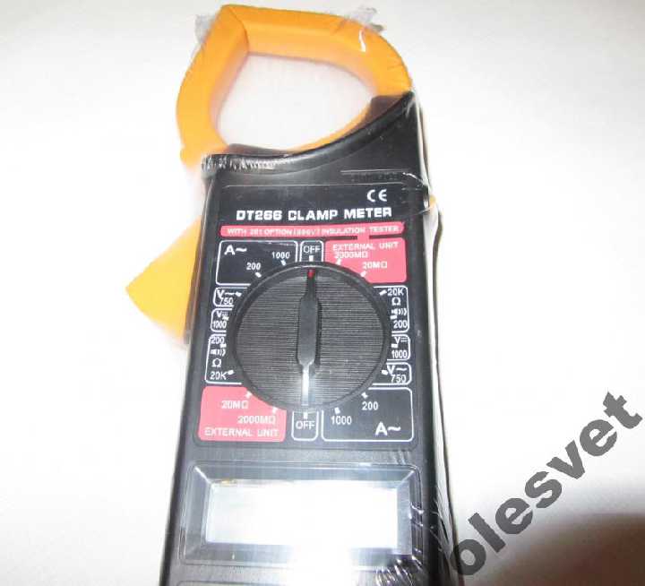 ТЕСТЕР DIGITAL clamp meter 266 - токовые клещи - фото фото фото 4