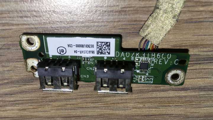 Плата USB Acer Aspire 6530, 6530G со шлейфом - фото фото фото 4
