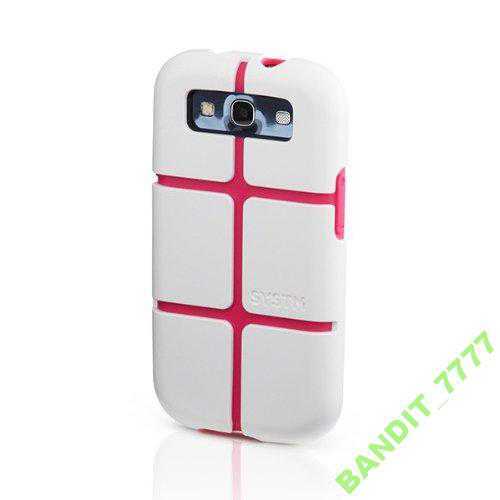 Чехол Samsung Galaxy S III- White/Pop Pink - фото фото фото 6