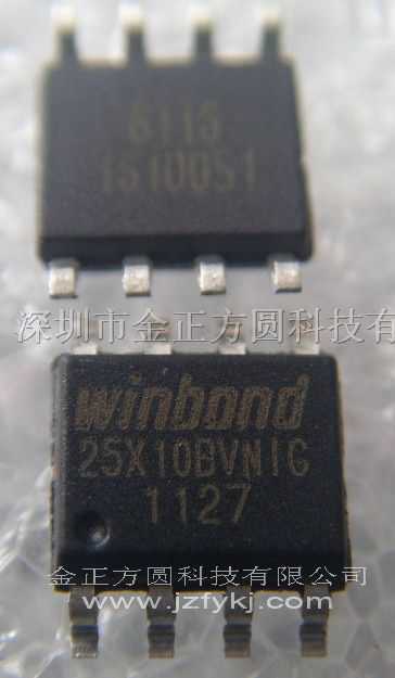 Микросхема BIOS Flash Winbond W25X10BVNIG 1Mbit - фото фото фото 0