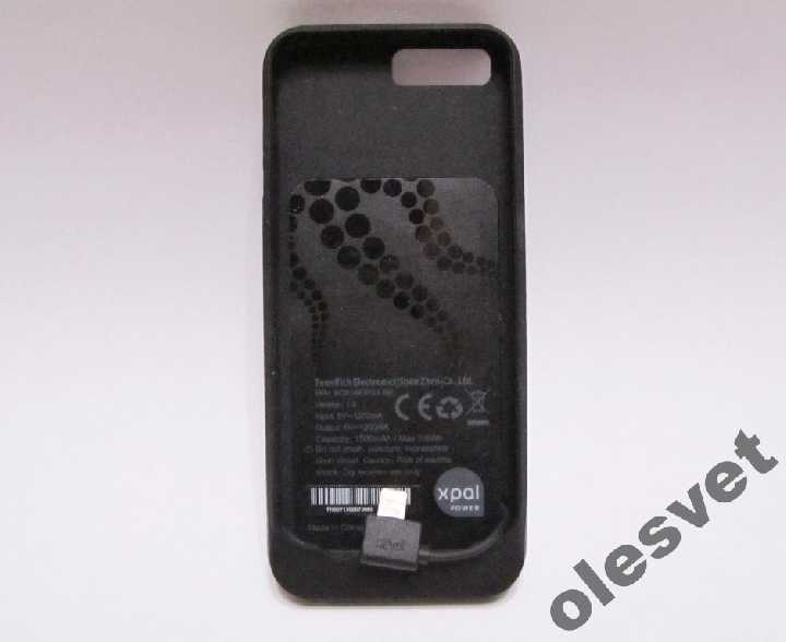 Бампер-аккумулятор для iPhone 5/5s Power Skin 1500 - фото фото фото 5