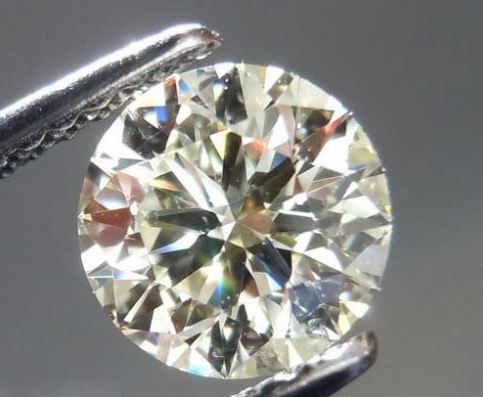 Бриллиант 0,92 ct 6.35 мм VVS1  (муассанит) - фото фото фото 0